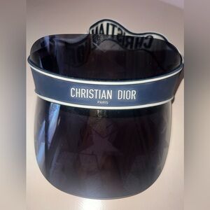 Christian Dior Blue Visor with Stars